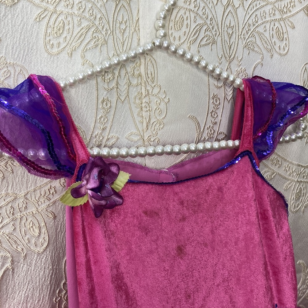 5/$25 Barbie dress up tutu dress a velvet - Picture 4 of 6